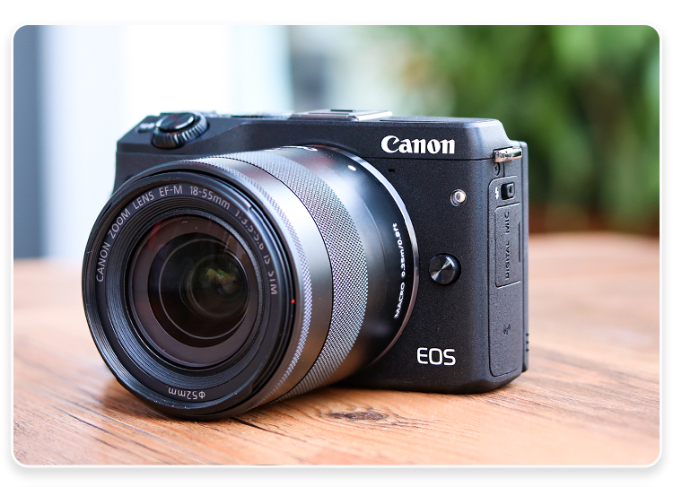 佳能m3m6二代微单反m50相机二手入门级学生数码高清旅游m200m10095新