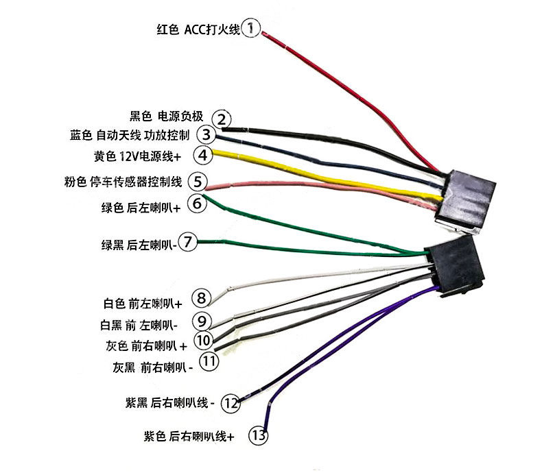 江铃凯运收音机图解图片