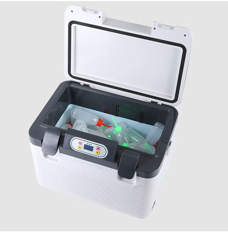 17度猪精恒温箱精液存储冷藏冰箱40l猪人工受精全自动制冷热8l白车家