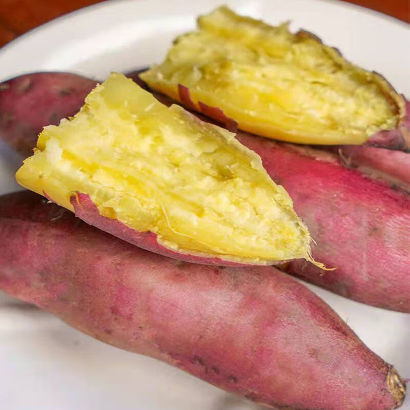 海南澄迈桥头富硒地瓜番薯桥沙板栗薯超甜糖心新鲜沙地红蜜薯带箱10斤