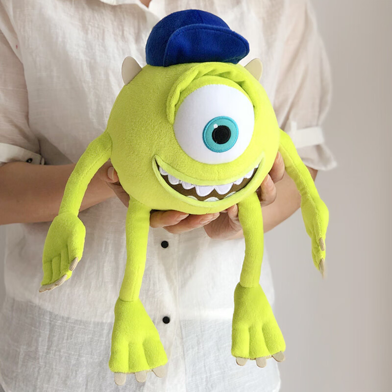 怪兽大学公仔蓝毛怪苏利文玩偶大眼仔毛绒玩具怪物电力公司丑萌 70cm