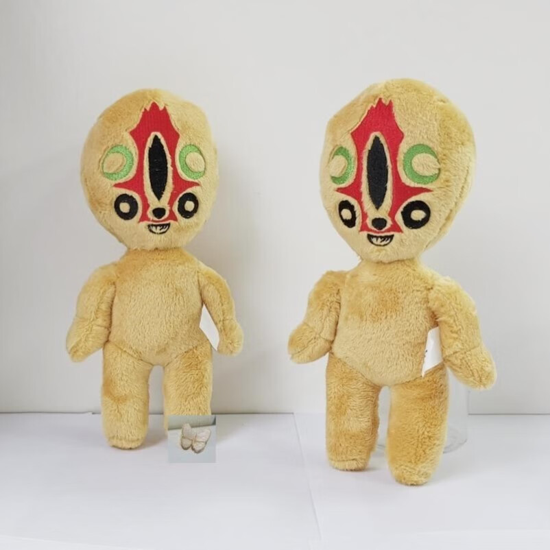 可爱呆萌scp173毛绒玩具儿童花生毛绒玩偶礼物公仔 米色胖花生 33cm