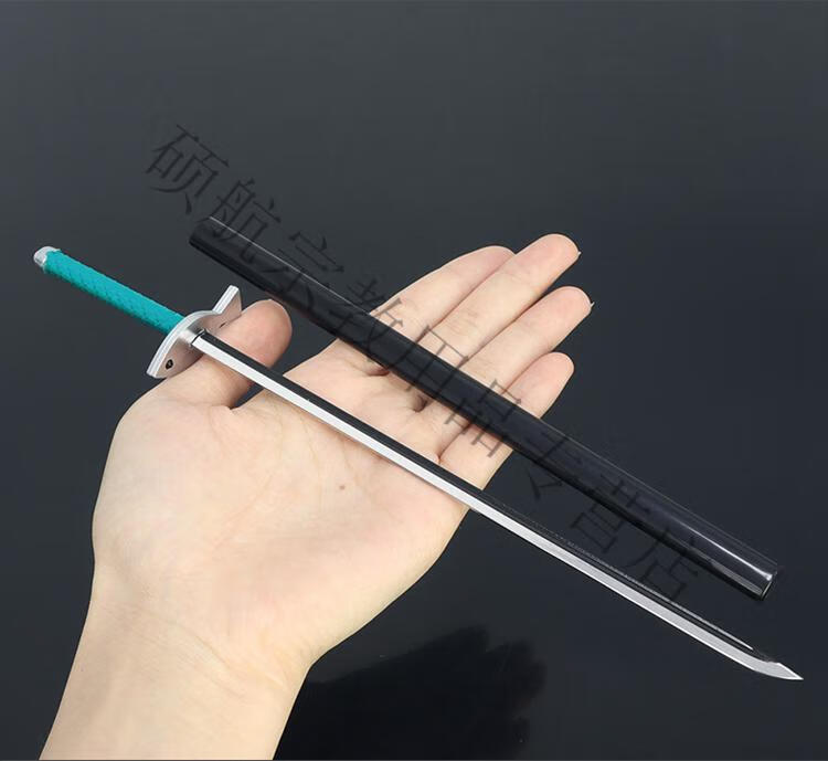 海贼王动漫周边兵器夏洛特阿德曼鬼夫人名刀白鱼金属武器模型摆件o