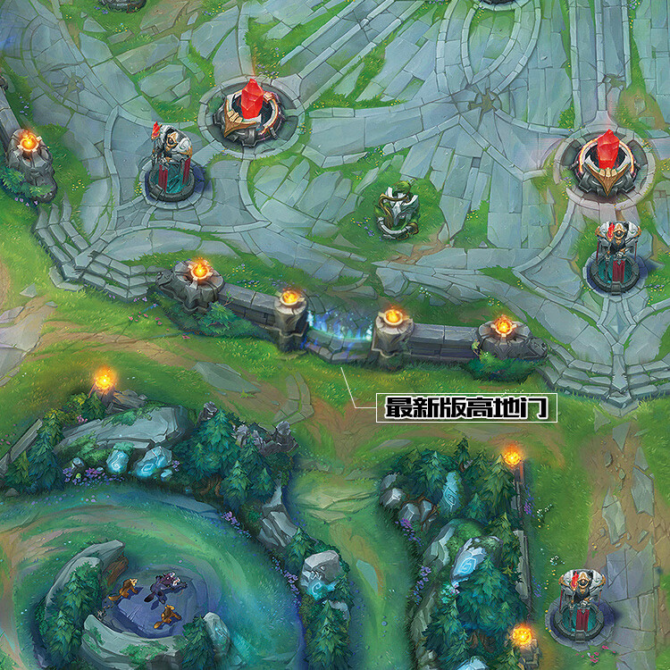 电竞经理地图 lol地图召唤师峡谷海报s10新赛季自吧宿舍装饰画【贵一