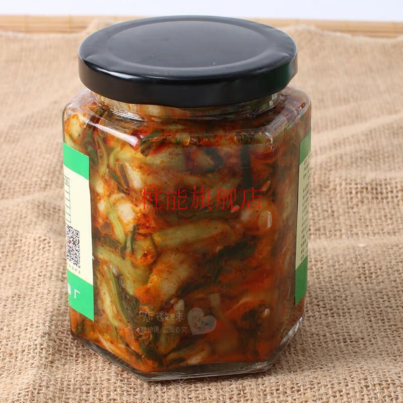 金菜地香菜宣城香菜芝麻酱菜香菜咸菜安徽郎溪特产腌制香辣白菜280克