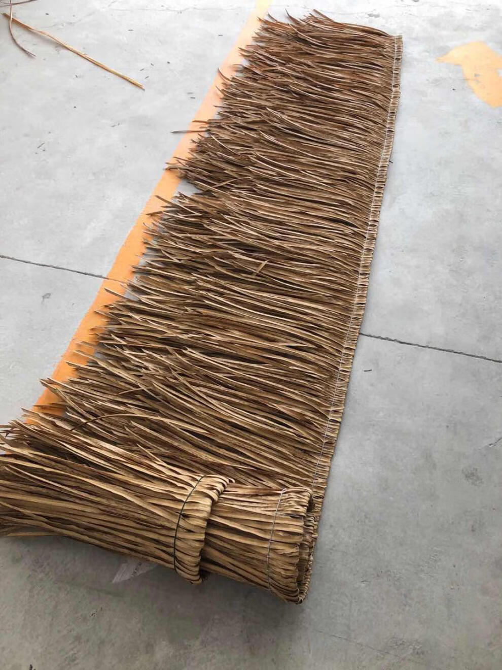 新款茅草屋顶毛草塑料仿真稻草民宿农家乐特色茅草房假茅草瓦1米j玉米