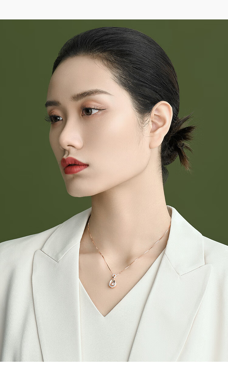 洛丽亚璀璨之星项链925银项链女简约日韩银饰项链吊坠时尚饰品情人节