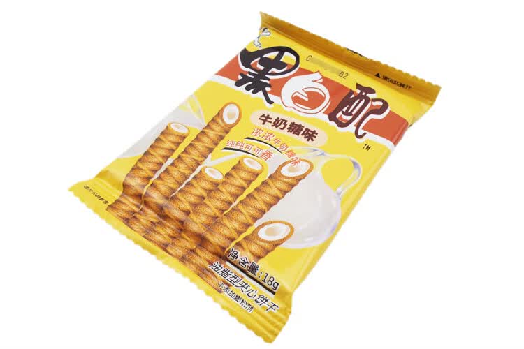 黑白配饼干 18g×20包 儿童巧克力牛奶夹心饼干棒 新年婚庆休闲学生