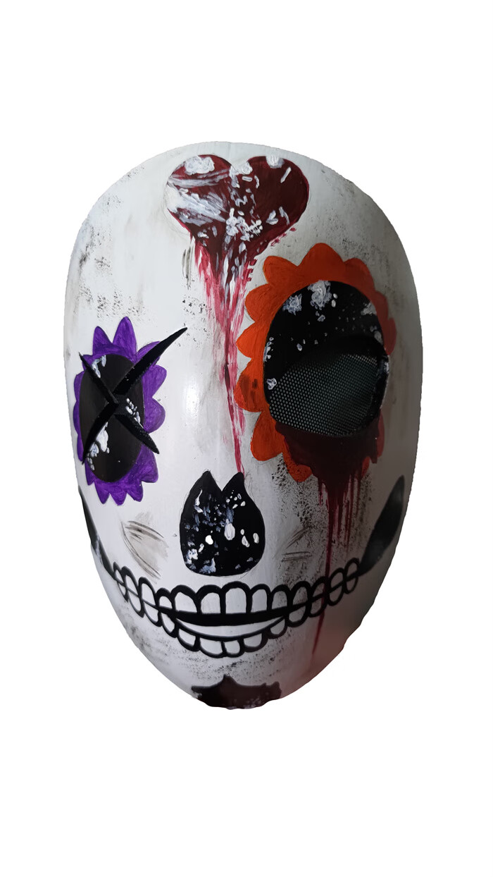 万圣节恐怖分子面具 黎明杀机军团面具军团cosplay 屠夫面具弗兰克cos