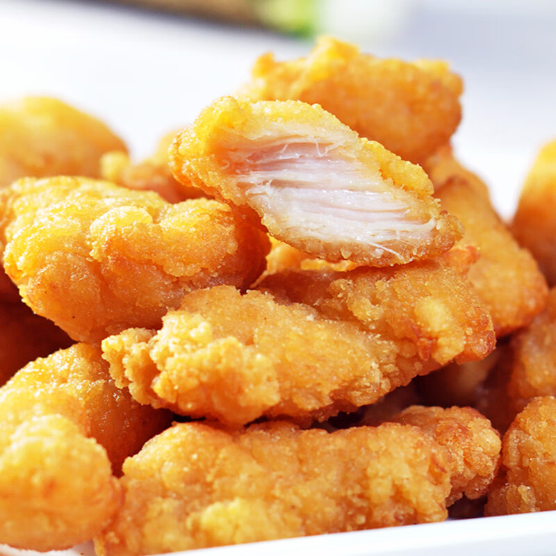 伊口粮推荐 黑椒鸡块凤翔黄金鸡块冷冻半成品油炸小吃食品炸鸡鸡排