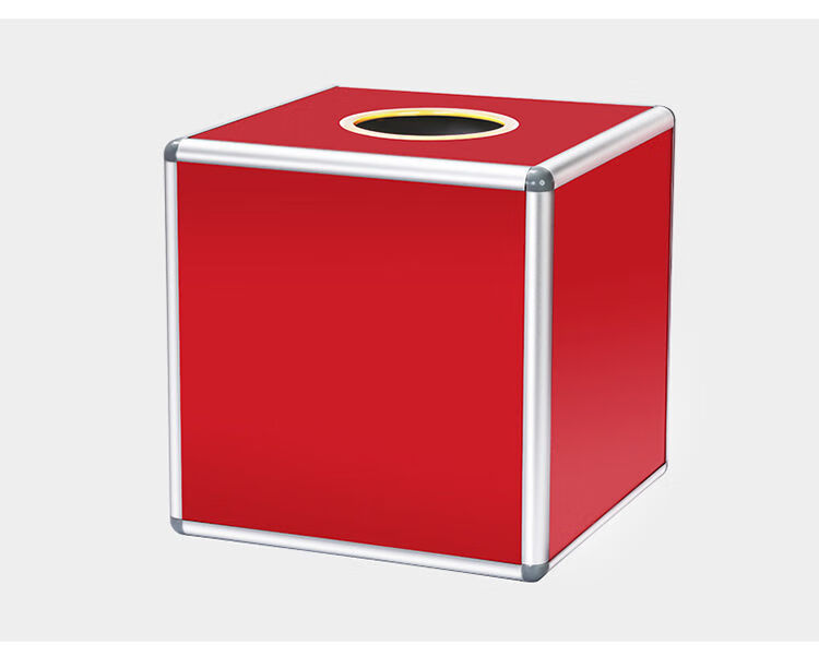 抽奖箱抽签球亚克力透明摸奖摇奖箱活动年会道具幸运抽奖箱子 30cm有