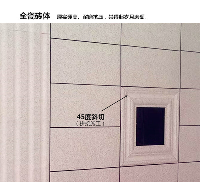 欧式别墅外墙砖农村围墙柱子包角柱子罗马柱瓷砖仿大理石窗套线条