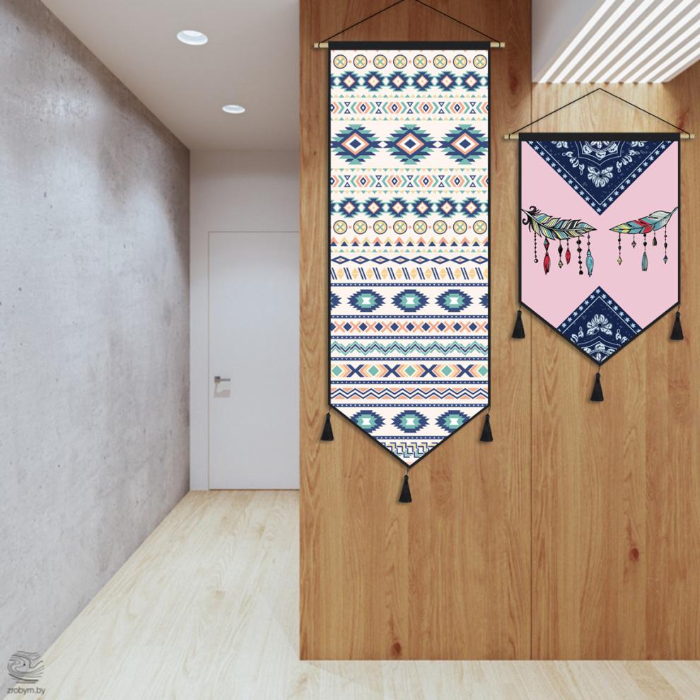 民族风挂布挂毯波西米亚民宿装饰布客厅背景墙布艺挂画卧室布画 08