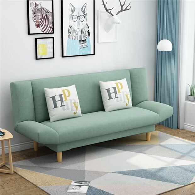 小沙发两人位小户型超窄沙发2人位小双人1米2客厅窄二人小型布艺沙发