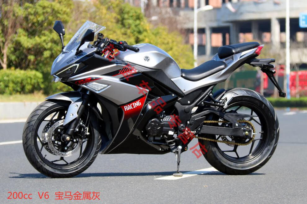 定制全新小忍者v6摩托车跑车双缸400国四电喷公路赛r3重型机车可上牌