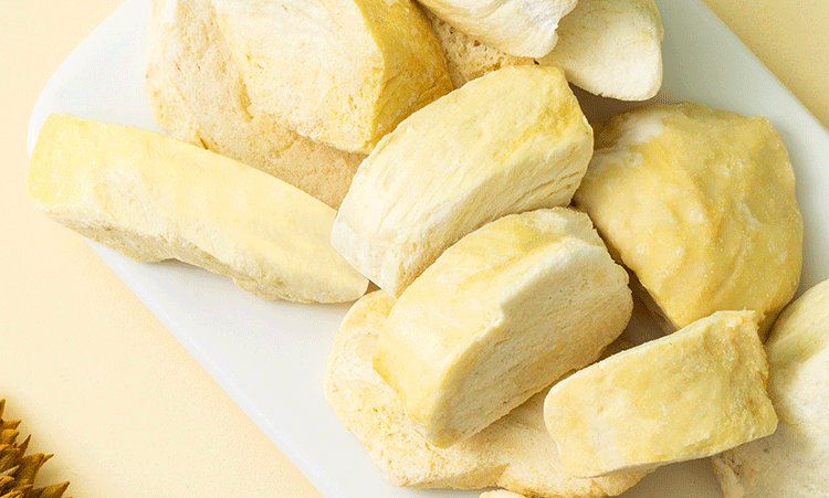 冻干榴莲脆40克真空冻干技术即食水果干脆片休闲零食小吃1袋装40g