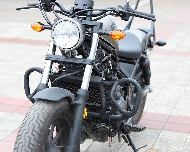 21-22年款本田摩托车叛逆者cm500前护杠改装防摔杠后扶手专用无损直接