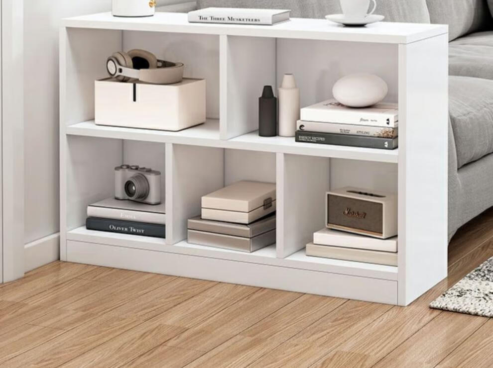 柜床头小型床头边柜超窄小房间卧室简约靠墙柜子暖白色603061cm组装