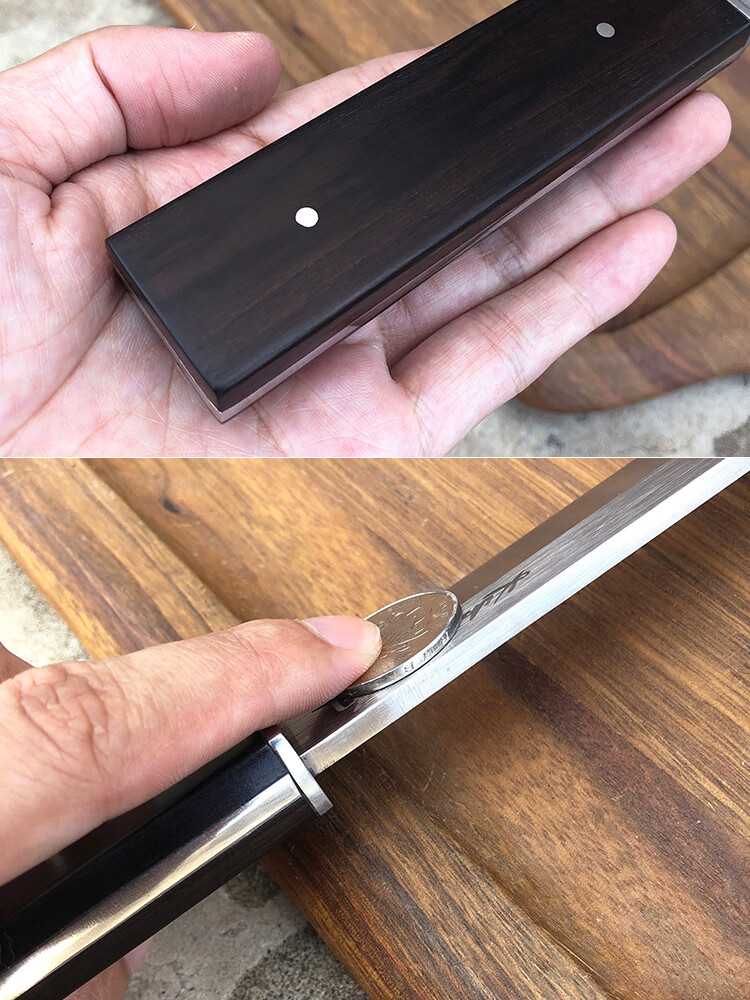 菊田刀 吃手把肉刀具锋利高硬度日式菊田家用便携小刀手扒肉多用水果