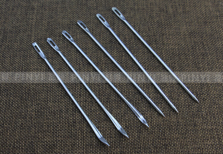 手工打包针麻袋针编织袋缝包封包针粽子粗钢针手缝缝口麻绳针 14.