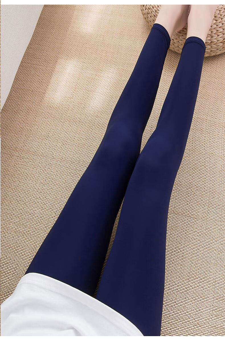 夏季薄款冰丝打底裤女外穿紧身九分小脚裤弹力大码高腰显瘦裤白色加大