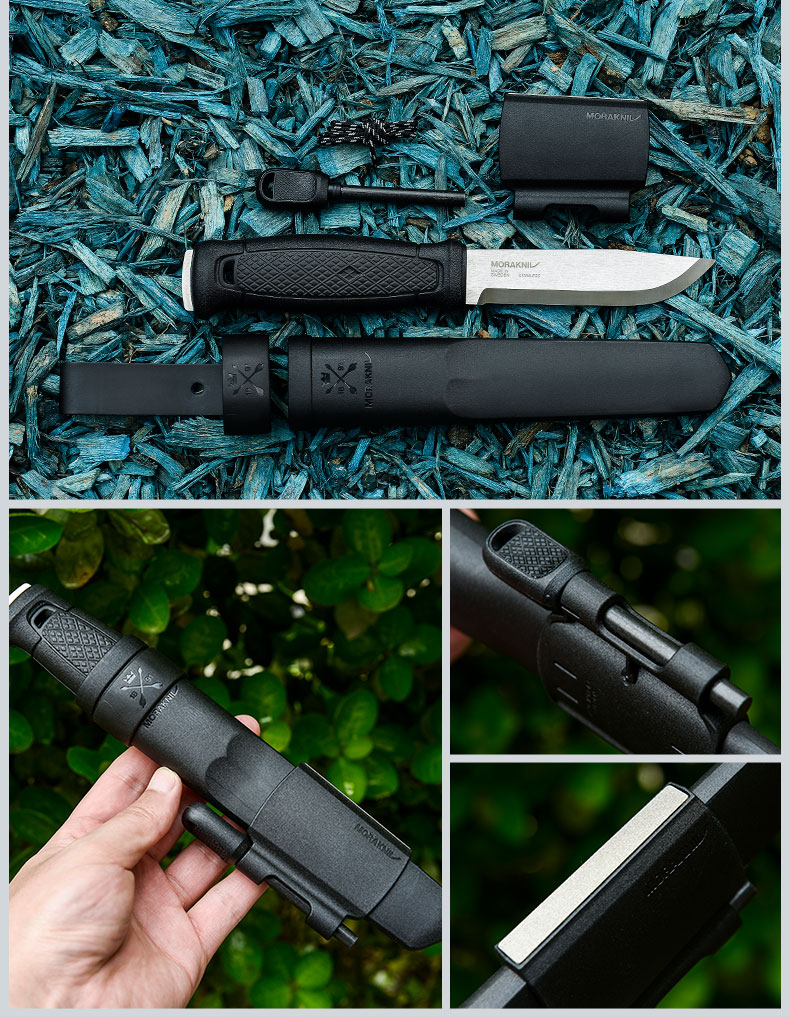 莫拉刀 瑞典mora莫拉户外装备直黑客野外工具露营军工