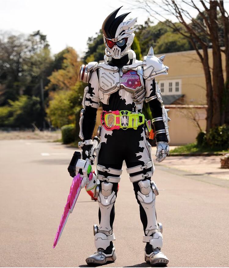 假面骑士皮套可穿戴假面骑士皮套exaid可穿戴全身盔甲头盔摆件diy手工