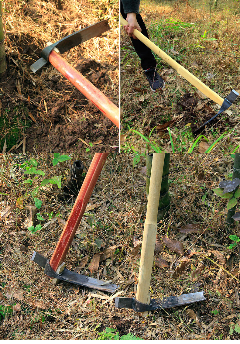 挖笋专用锄头挖笋专用锄头农具家用探笋神器工具老式工艺全钢锻打笋斧