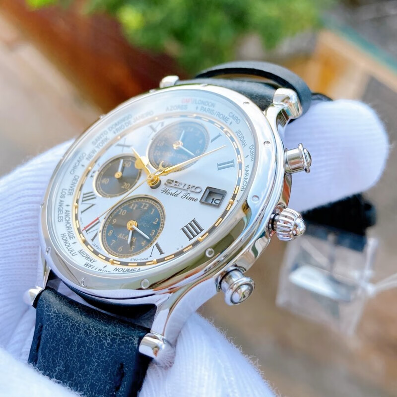 熊猫表 精·工男表大航海家30周年纪念款熊猫表盘石英手表spl055 spl