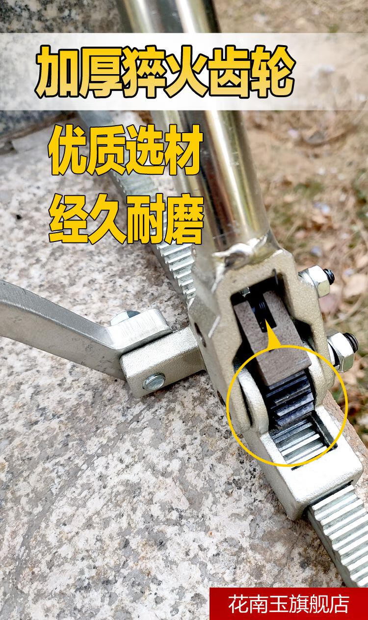 hdpe双壁波纹管拉紧器手动通用型对接管道拉管器接管工具安装器材 dn