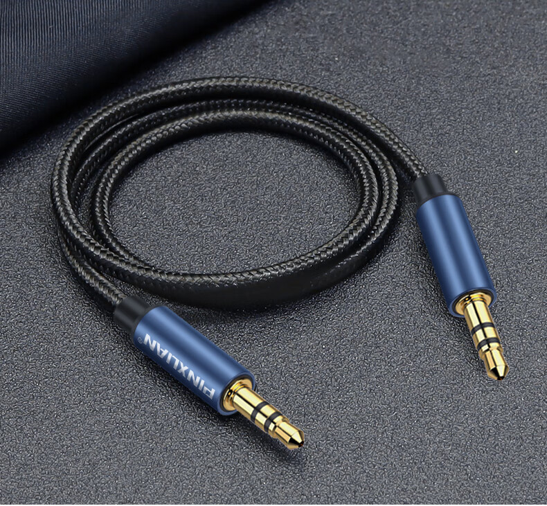 车载aux音频线车用35mm公对公通用连接苹果手机放歌电脑双头转换头