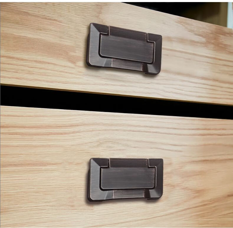 柜门拉手kabo抽屉暗拉手平装榻榻米隐形衣橱柜门把手简约免打孔平拉手