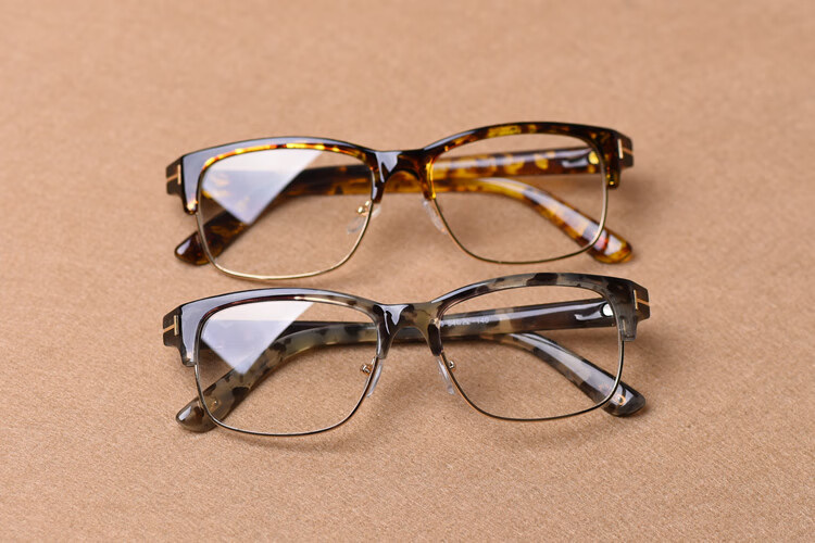 天然白水晶石头眼镜电脑护目镜抗疲劳养眼男女式平光防蓝光眼镜 豆花