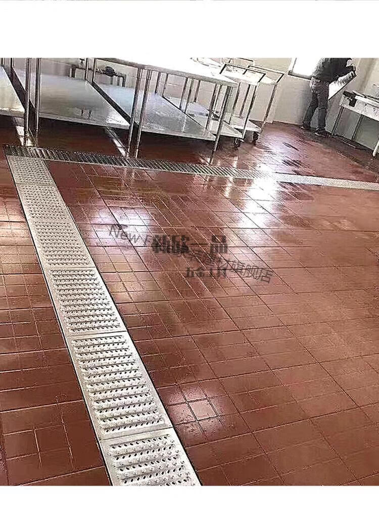 304不锈钢地沟盖板厨房排水沟盖板格栅201明沟雨水篦子下水道井盖201