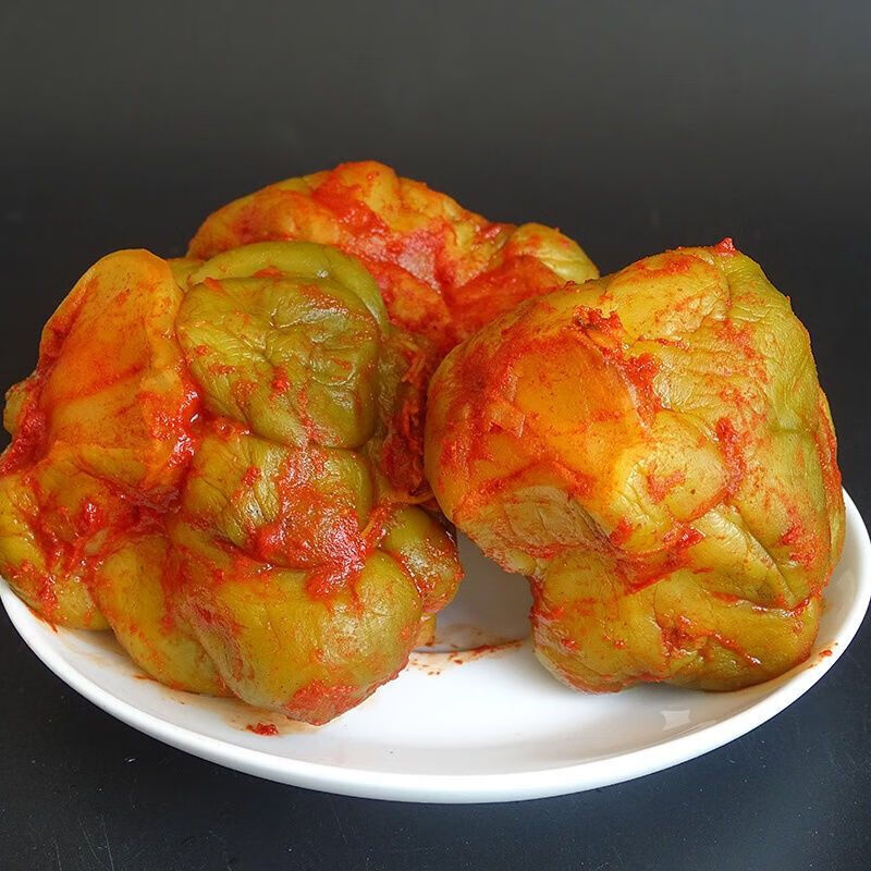 装全形榨菜整箱香辣四川特产咸菜疙瘩鱼佐料 涪陵榨菜头5斤*1袋【图片