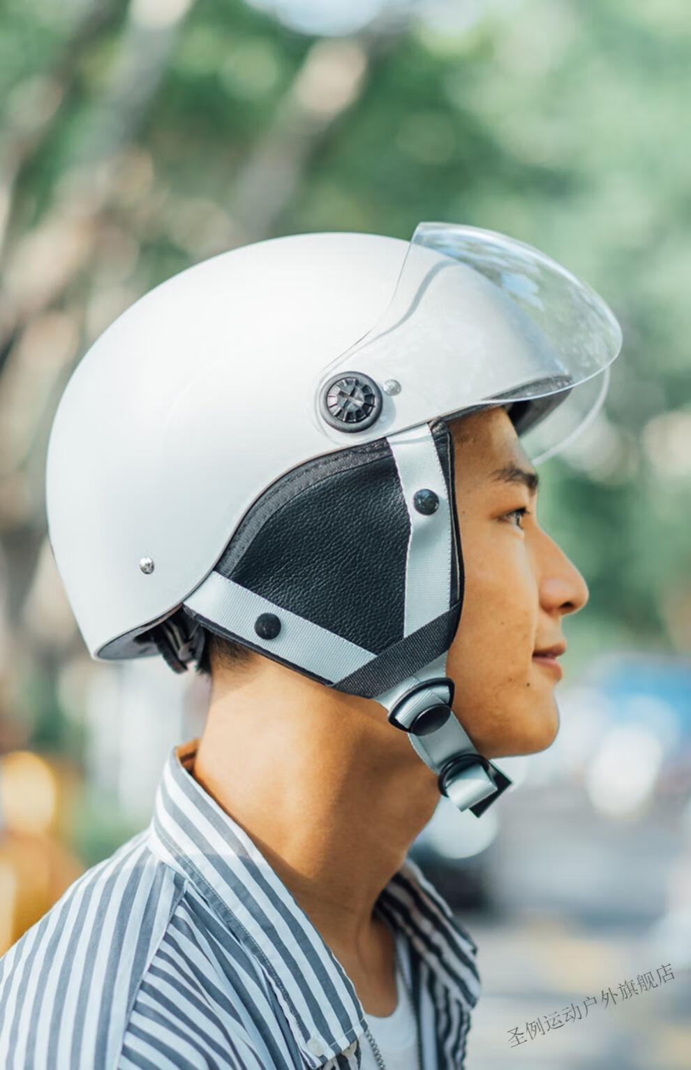 2022新款轻量化头盔不压头发简易轻便男士四季通用大号潮女个性时尚