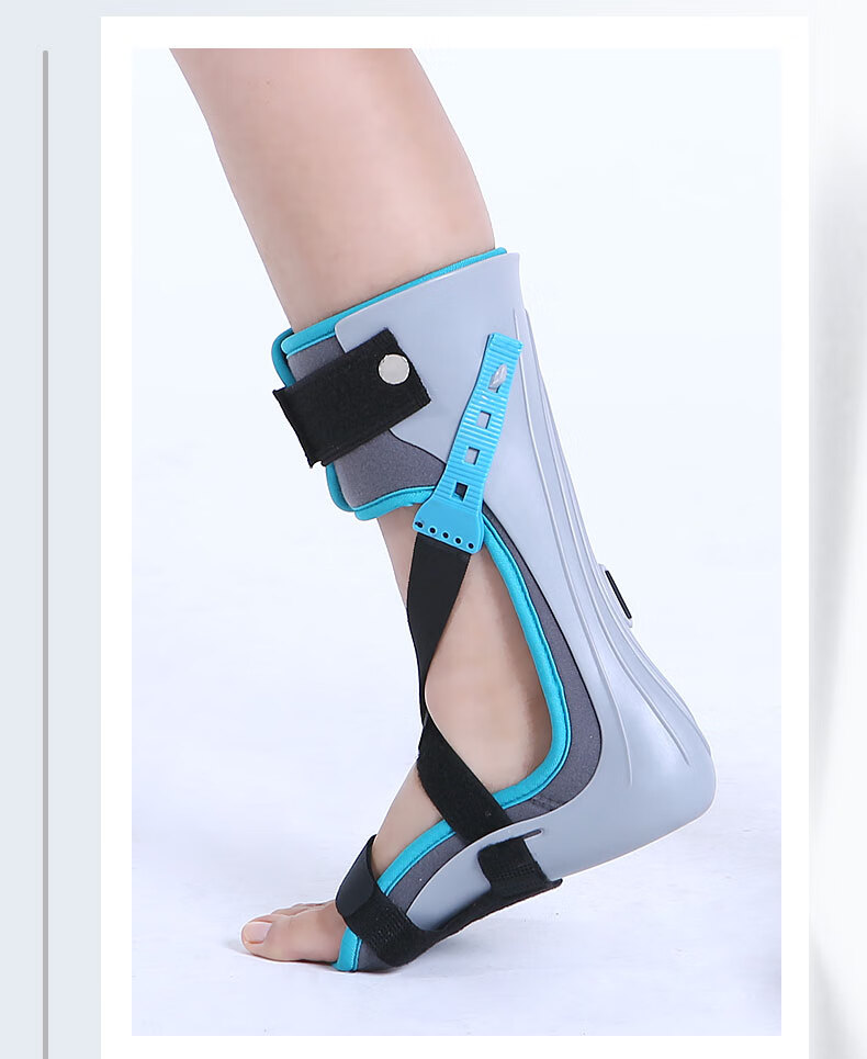 麦德威踝足矫形器中风偏瘫足内外翻下垂鞋固定支具脚踝足托半掌加强款