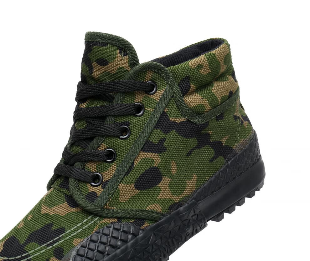 户外鞋服 徒步鞋 丞耀 解放鞋军品军迷用作训鞋部兵队鞋高帮迷彩鞋