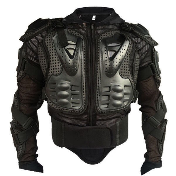 摩托车活动护甲衣盔甲骑行防摔服男女越野机车骑士防护护具四季款红色