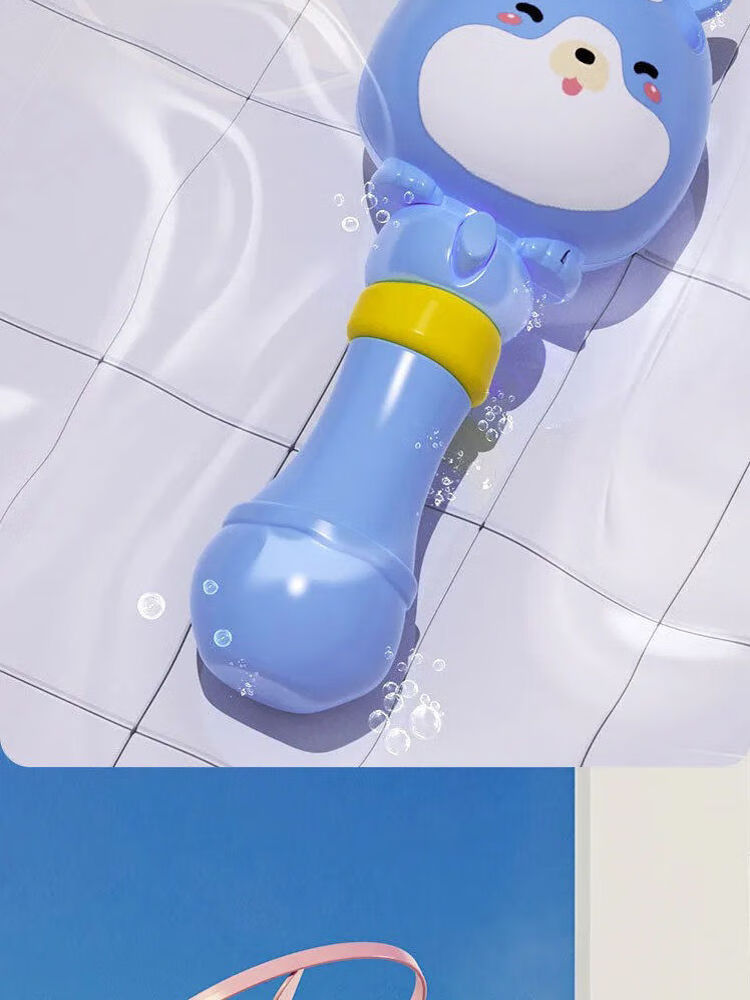 网红冲天儿童竹蜻蜓泡泡机防漏水飞天泡泡机棒摆地摊夜市玩具竹蜻蜓