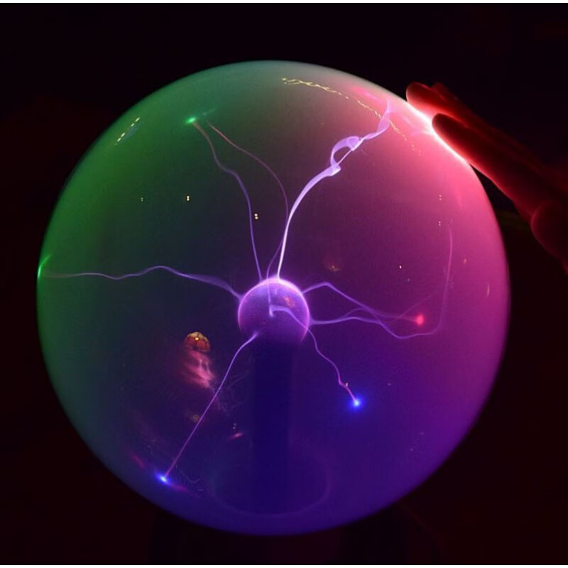 魔力静电球魔力静电感应球光球幻灯发魔球等离子礼品魔力辉发光光球