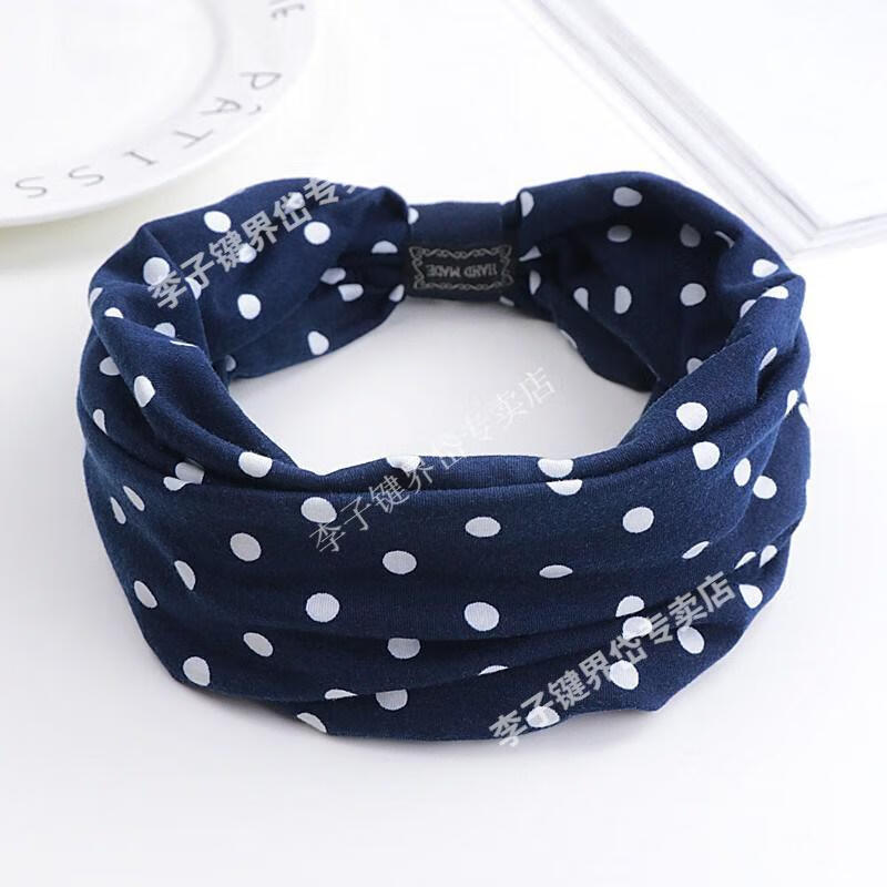 护额保暖防风护额头带运动发带女防风保暖骑行头巾防寒jc857彩色条纹