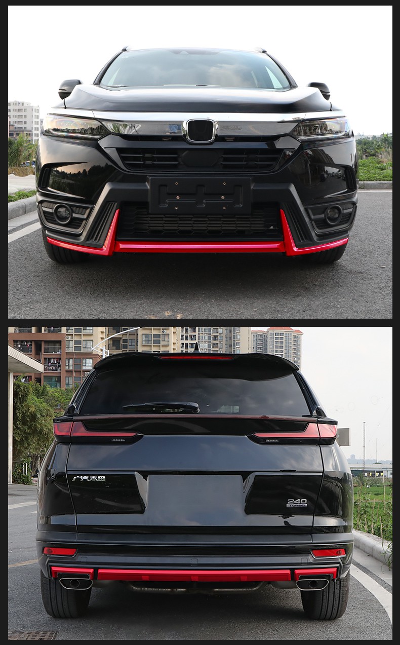 适用于20-22款广汽本田皓影前后保险杠改装大包围防护杠防撞防刮伤车