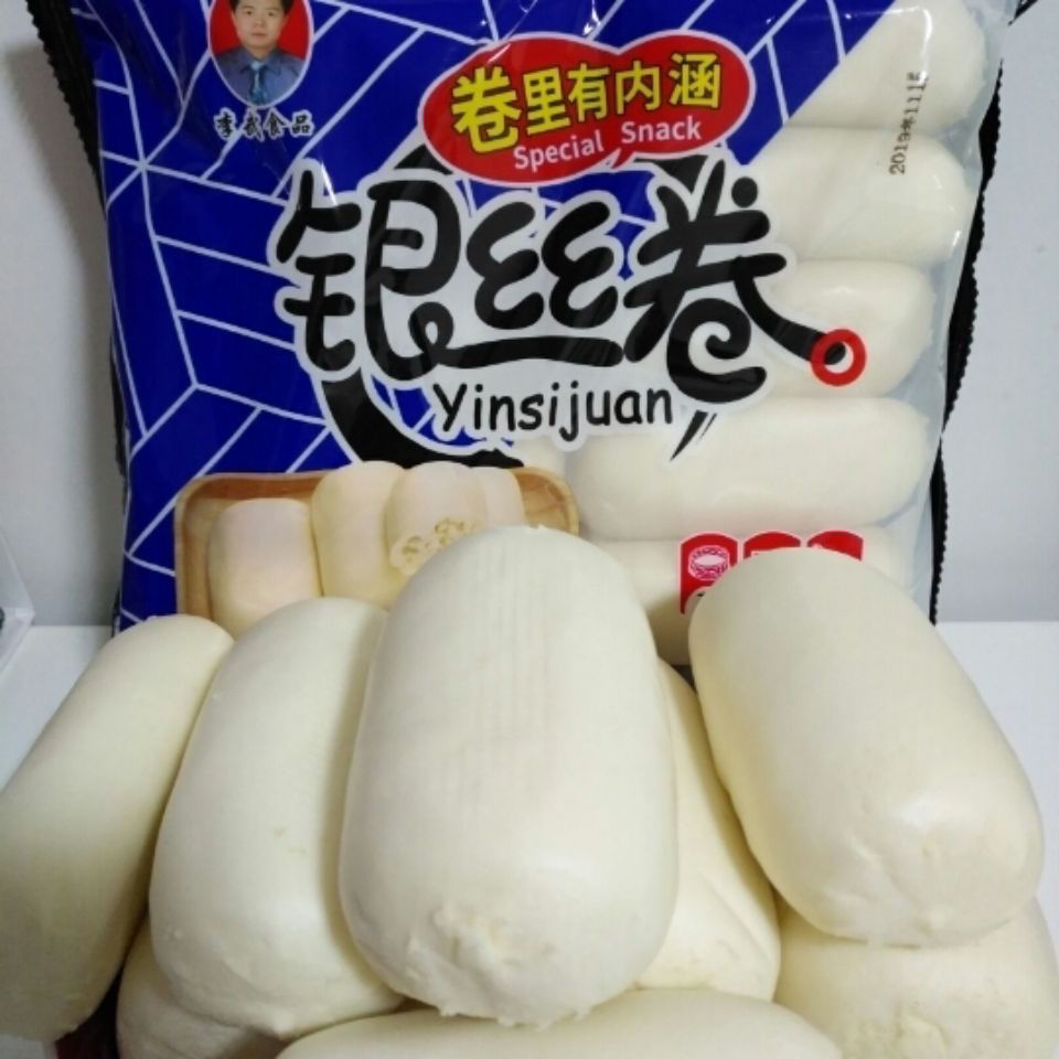 【顺丰速运】天津特产李武正宗奶油银丝卷500克10只×3包5包营养早餐