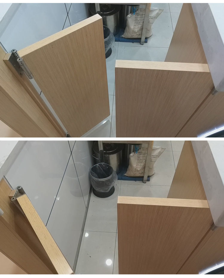 弹簧合页里外双向开门自动回弹合页牛仔门腰门合页不锈钢弹簧铰链