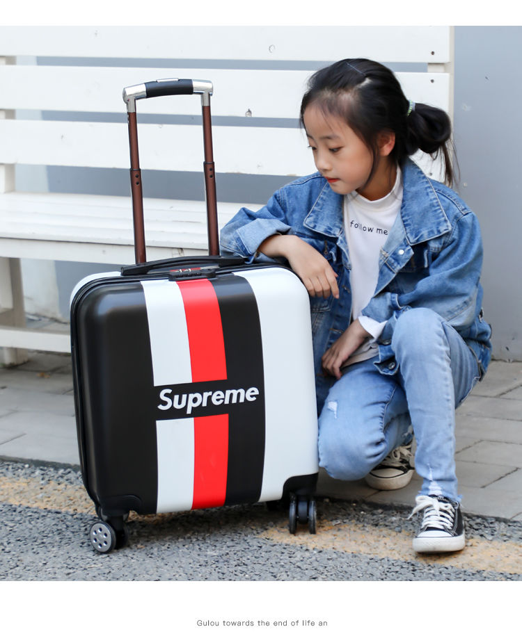 儿童行李箱拉杆箱20英寸登机箱小孩子行李箱密码箱男女童小皮箱拖拽箱