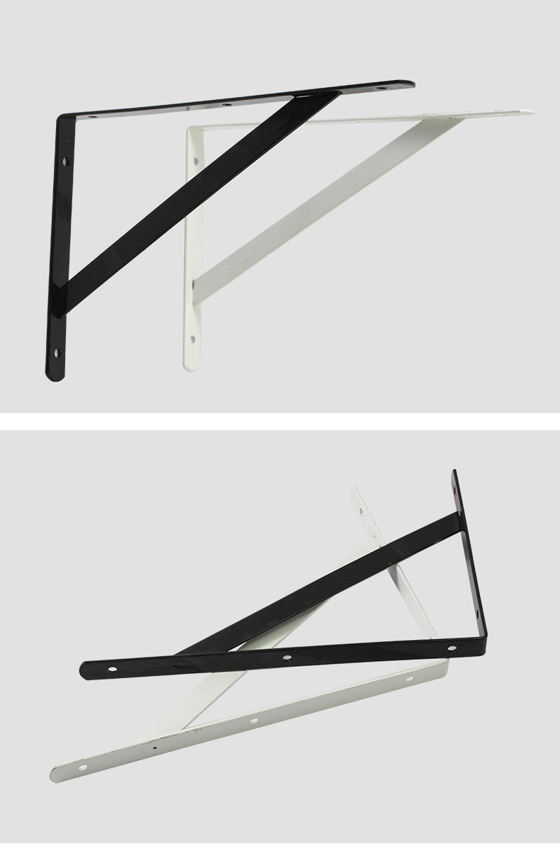 三角架支架托架墙上三脚架置物架承重隔板直角架层板托铁支撑架烤漆