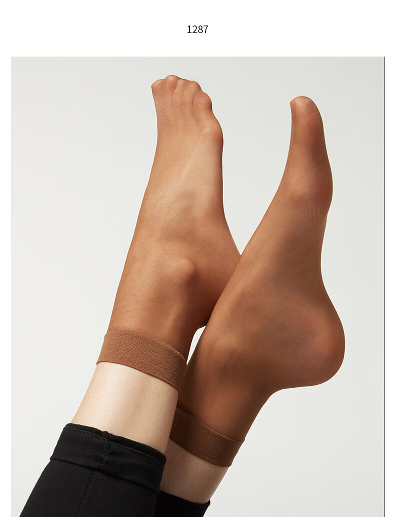 calzedonia女士莱卡系列d春秋薄透短丝袜liz001009裸色005均码