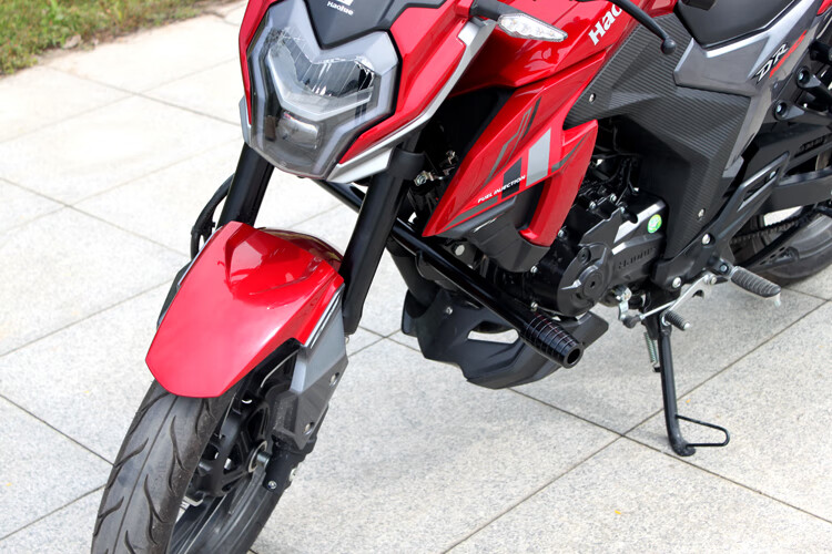 适用于豪爵dr150r160 dr160s改装保险杠防摔杠护杠竞技杠货架 黑杠