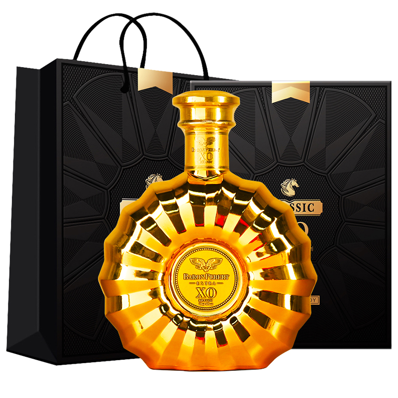 法国进口洋酒xo 金色瓶高端送礼